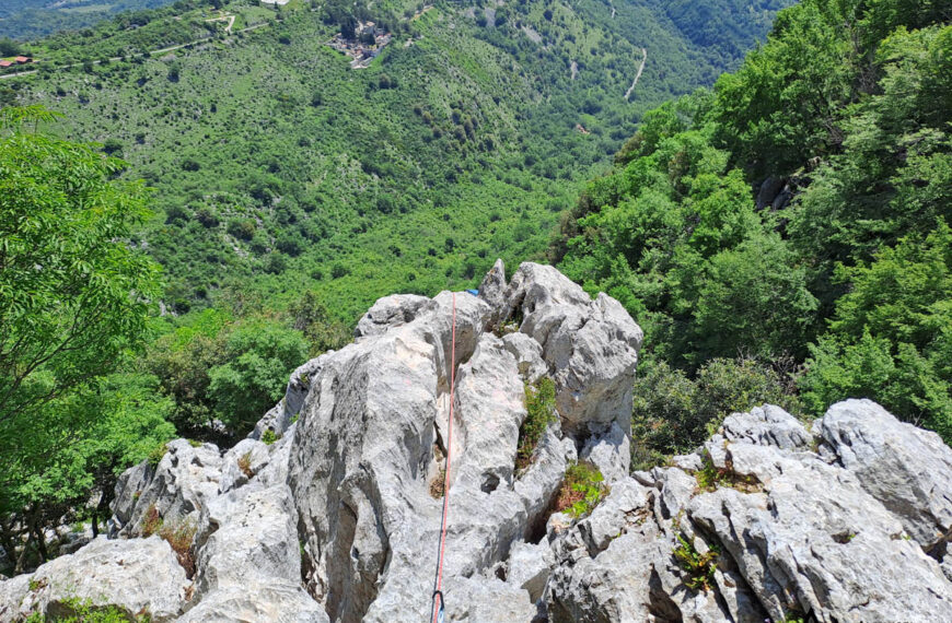 Via della Falesia Nascosta – Rocca Canterano