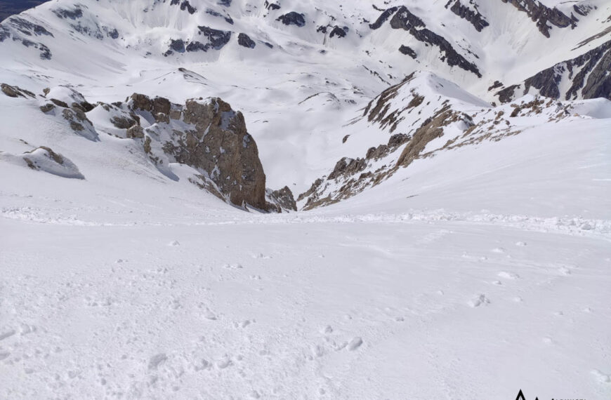 Direttissima e canale Bissolati – Corno Grande, Gran Sasso