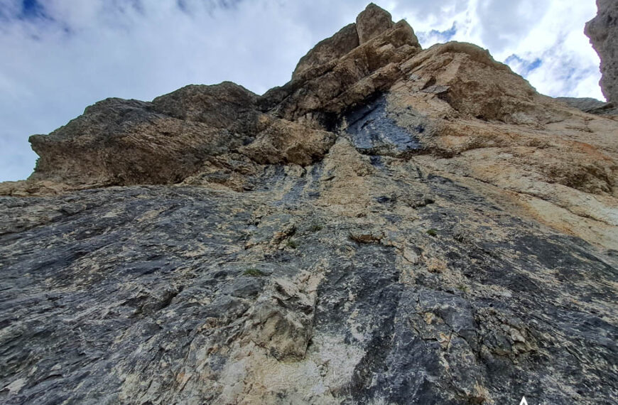 Via Glück – Seconda Torre del Sella, Sella