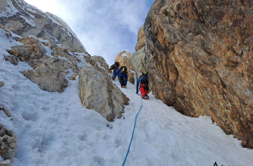 Via Canale Centrale – Corno Grande, Gran Sasso