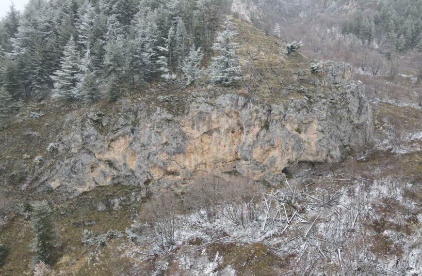 Una nuova falesia di Dry tooling in Abruzzo