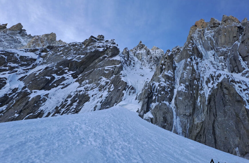 Via Goulotte Modica-Noury – Tacul, Monte Bianco